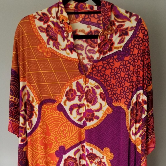 Dresses & Skirts - Vintage Flowy Festival Chic Kaftan